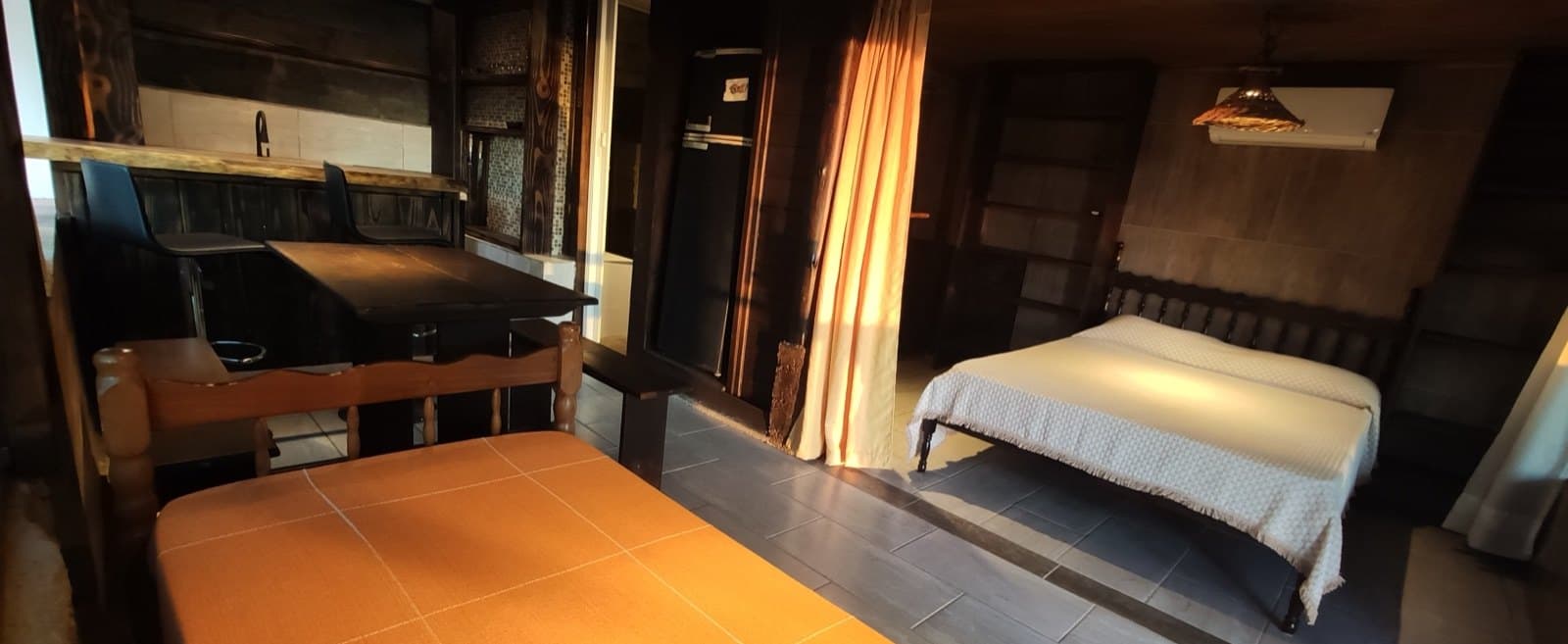 Casa 3 — Loft de 35 m² com deck e churrasqueira — linda vista ao mar